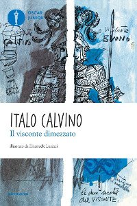 Copertina de Il visconte dimezzato di Italo Calvino